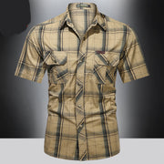 Kortärmad skjorta Youth Casual herrskjorta