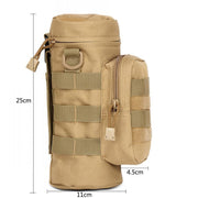 Outdoor Molle Wasserflaschentasche Taktische Ausrüstung Wasserkocher Taille Umhängetasche für Armee-Fans Klettern Camping Wandertaschen