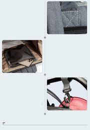 Bärbar hopfällbar mumieväska för spjälsäng