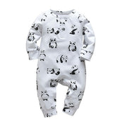 Nyfödd babykläder Pojkar Flickor Romper Barn Jumpsuit