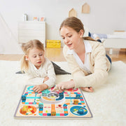 Kinderspielzeug Fliegendes Schach Interaktives Eltern-Kind-Spiel Schachbrett Brettspiel für Kinder Spielzeug Puzzle Jump Checkers