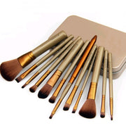 12 Make-up-Pinsel-Sets Eisenbox Make-up-Tools Make-up-Tools