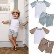Hemd Shorts 2 stücke Für Baby Kleidung Junge Kinder Jungen Kleidung