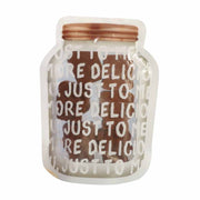 6st Kapmore söt sminksvamp Tecknad Björn Toast Dekor Kosmetisk Puff med påse