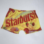 Sexiga tighta shorts för kvinnor för kvinnor med korta mönstertryckta yogabyxor