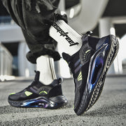 Studentsneakers Basket för män Låga toppar för män, sport- och fritidsskor, koreansk version av trenden för löparskor för ungdomar