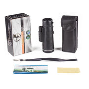 Kompatibel med Apple, Monocular Telescope Zoom Scope med Compass Phone Clip Tripod