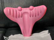 Shiatsu massagekudde C-stöd nacke och nacke halsryggrad avslappning muskel kudde med minnesskum