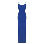Thread Spaghetti Straps Slimming Sheath Dress Female