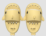 Shark Slippers With Drain Holes Shower Shoes For Women Quick Drying Eva Pool Shark Slides Beach Sandals With Drain Holes