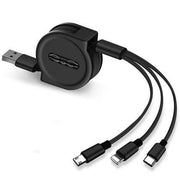 Teleskopisk laddningskabel