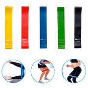 Yoga motstånd gummiband inomhus utomhus fitness utrustning 0,35 mm-1,1 mm Pilates Sport träning träning Elastiska band