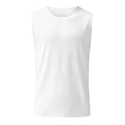 Summer Sleeveless Shorts Sports Black Cotton Vest Non-hooded Clothing