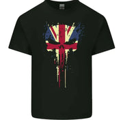 Europeisk och amerikansk skalle digitaltryck avslappnad T-shirt med rund hals