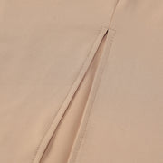 Herbst Neue Mode Ärmelloses Dünnes Kleid