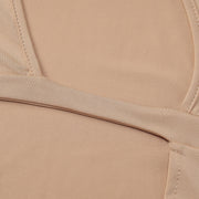 Herbst Neue Mode Ärmelloses Dünnes Kleid