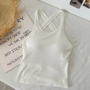 Kvinnors Cross Ryggväst Med Bröstkudde BH