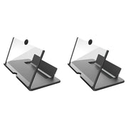 3D Screen Magnifier Signal Booster Mobile Screen Lightweight Foldable Magnifying Glass