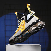 Herrskor High Top Skor Tjocksulor Andas Casual Shoes