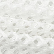 Lace Mesh Long Sleeve Narrow Casual Knitted Maxi Dress Suit