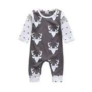 Nyfödd babykläder Pojkar Flickor Romper Barn Jumpsuit