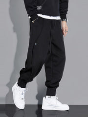 Nya Breasted Ankel Banded Slacks Herrbyxor