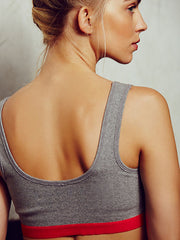 Enfärgad sport-bh 