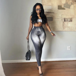 Dam Gradient Sportväst Tighta byxor med hög midja