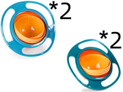 360 roterande universella spillsäkra skålar