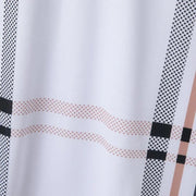 Business-Poloshirt mit Karomuster und schmaler Passform