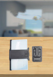 Kompatibel med Apple, 12 tums mobilskärmsförstärkare för IPad filmfällbar skuggning 3D-skärm Mobiltelefonförstärkare Förstoringsglas Mobilhållare