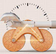 Manliga och kvinnliga hushåll 2 i 1 träning maghjul inomhus fitness sport