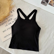 Kvinnors Cross Ryggväst Med Bröstkudde BH