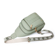 Vattentät och slitstark bröstväska med stor kapacitet