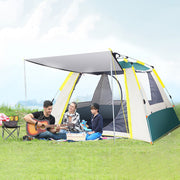 Automatiskt tält utomhuscampinggrill