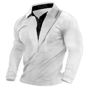 Lässiger All-Match-Pullover mit Knöpfen für Herren