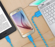 Datakabel av vävt nylontyg