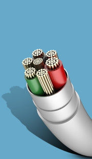 Ny PDPVC-laddkabel för mobiltelefon