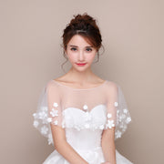 Kronblad bröllopsklänning