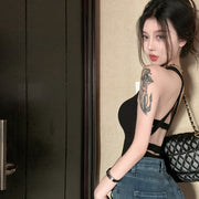 Kvinnors Cross Ryggväst Med Bröstkudde BH