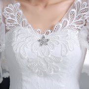 Lace wedding dress