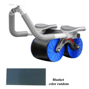 Manliga och kvinnliga hushåll 2 i 1 träning maghjul inomhus fitness sport