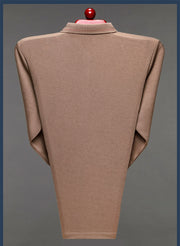 Neues langärmliges T-Shirt mit Revers für Herren