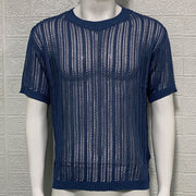 Europeisk och amerikansk slim fit tunn tröja för män