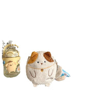 Mångsidig söt plyschväska för kvinnor