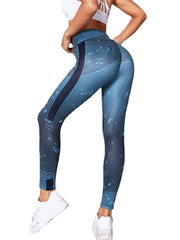 Running Workout Elastic Plus Size Yoga Leggings