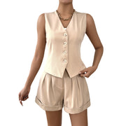 Dammode Casual Elegance Ärmlös kostym