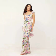 Off-shoulder Tube Top Fishtail Dress