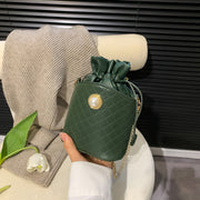 Retro handbärande en-axel Crossbody-väska för kvinnor