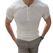 Sommer Strickmode Herren Slim Top
